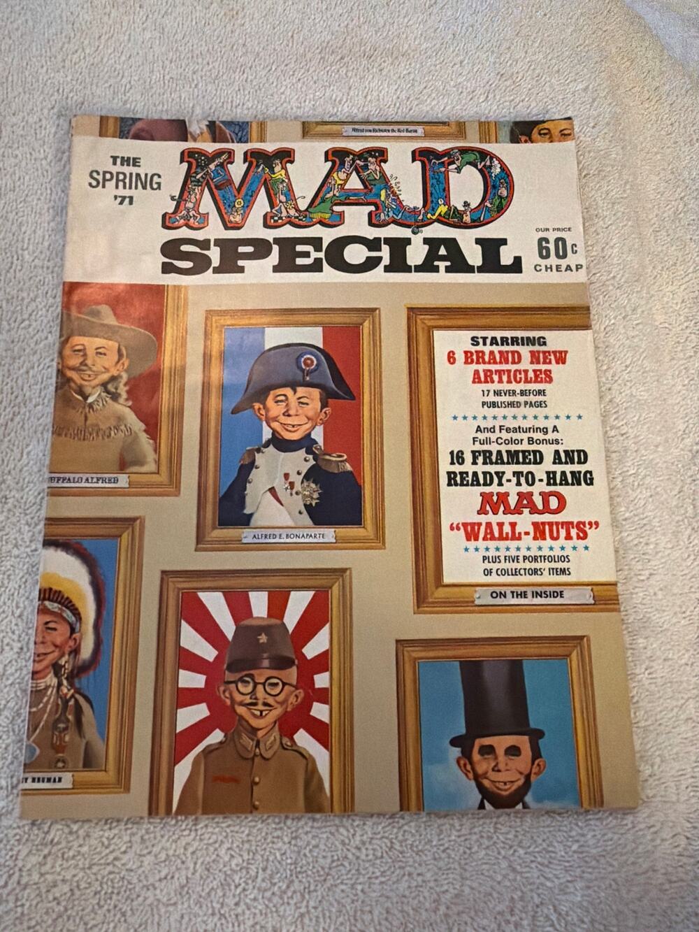 MAD Special No. 17 Spring 1971 Wall Nuts Neuman Vintage Humor Military Comic USA